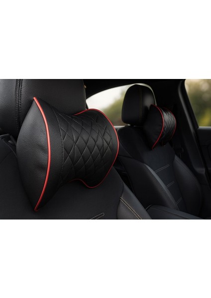 Premium Ergonomik Bel Sırt Destek Minderi ve Ortopedik Boyun Yastığı - Uzun Yol Ağrı Kesici (Takım olarak gönderilir.) indirimleri