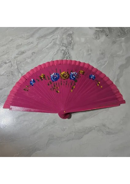 12'li Bambu Çift Taraflı Renkli Yelpaze fırsatları