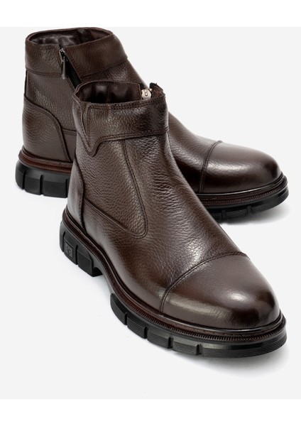 Hakiki Deri, Erkek Bağcıksız Fermuarlı Italyan Tasarım Erkek Deri Bot fiyatları