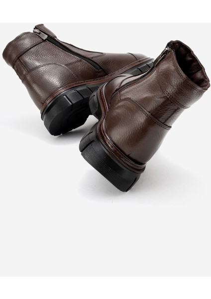 Hakiki Deri, Erkek Bağcıksız Fermuarlı Italyan Tasarım Erkek Deri Bot fırsatları