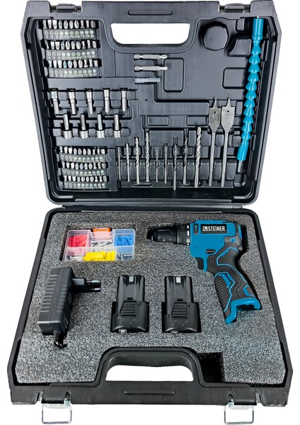 Pro Çelik Özel Seri 84 Parça Kömürsüz Güçlendirilmiş Motor Şarjlı Armut Batarya Matkap modelleri