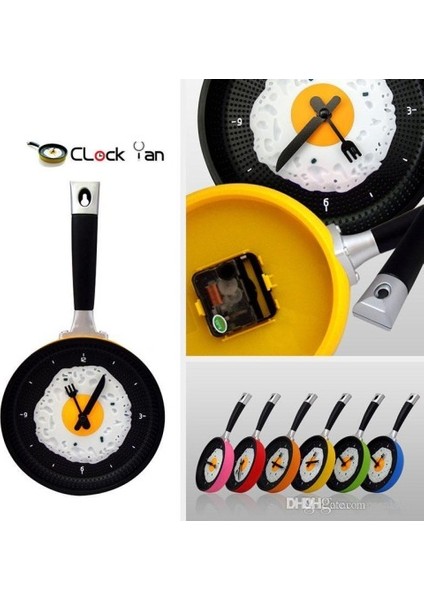 Tava Konseptli Duvar Saati modelleri