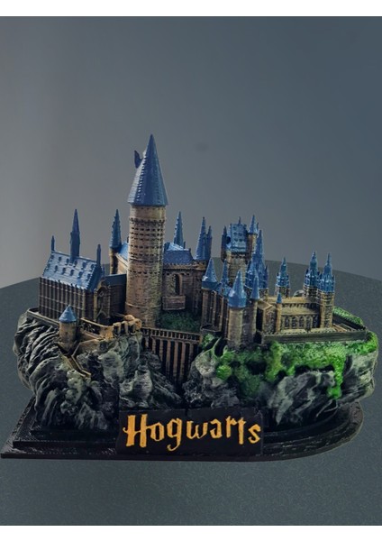 3D Harry Potter Hogwarts Şatosu Figür / Harry Potter Hediye Biblo /büyücülük Okulu /15CM/FANART fiyatları