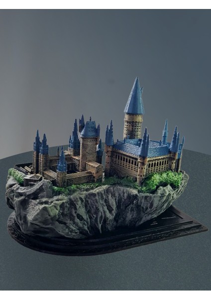 3D Harry Potter Hogwarts Şatosu Figür / Harry Potter Hediye Biblo /büyücülük Okulu /15CM/FANART fırsatları