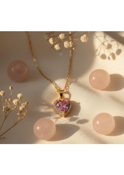 Trend Çelik Kalp Kolye | Paslanmaz | Sevgiliye Hediye