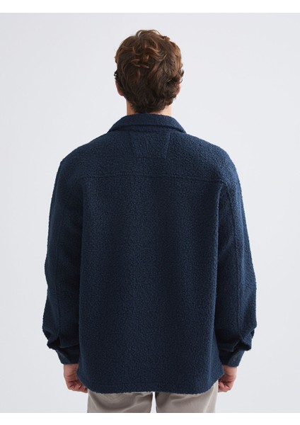 Yeni Sezon Regular Fit Uzun Kollu Pelüş Erkek Gömlek Ceket indirimleri