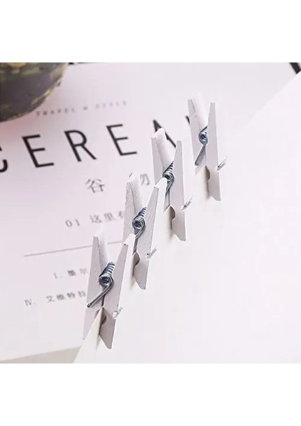 1000 Adet Beyaz Ahşap Mandal Seti (2.5 Cm) fırsatları