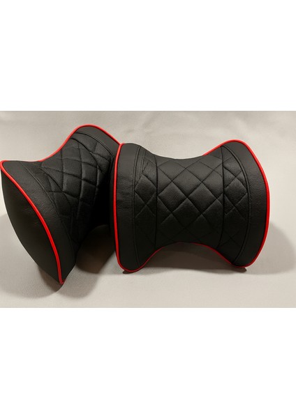 Premium Ergonomik Bel Sırt Destek Minderi ve Ortopedik Boyun Yastığı - Uzun Yol Ağrı Kesici (Takım olarak gönderilir.)