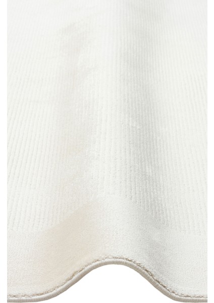 Loft 02 Cream Düz Sade Modern Tasarımlı, Yüksek Kalite Sık Dokuma Viskon salon halısı modelleri