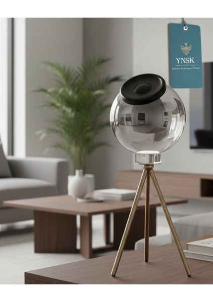 Kristal yansımalı fotoğraf makinesi lens - mercek dekoratif obje-tripot ayaklı fiyatları