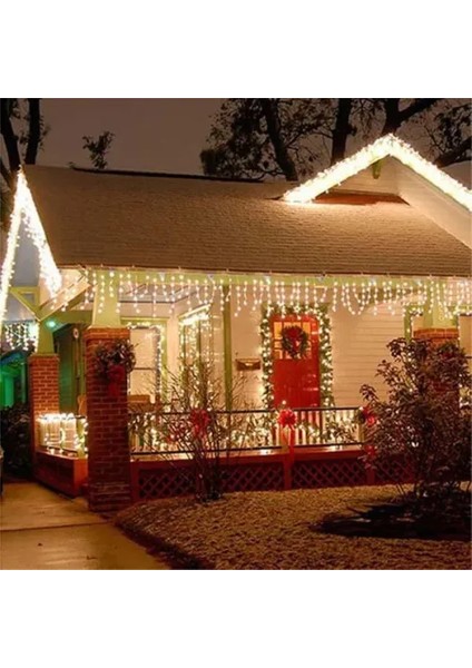 4m 120 LED Çakarlı Perde Işık indirimleri