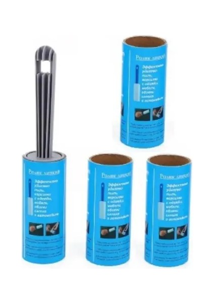 4 Yedekli 240 Yaprak Tüy ve Toz Toplama Rulosu modelleri