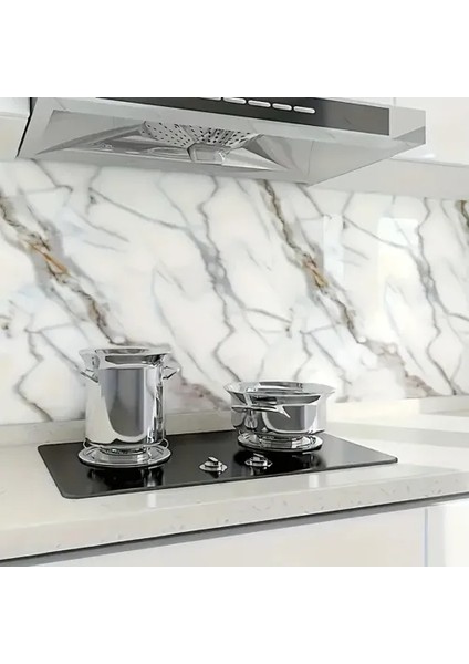 Mermer Desenli Yapışkanlı Folyo 60CM x 5m fırsatları