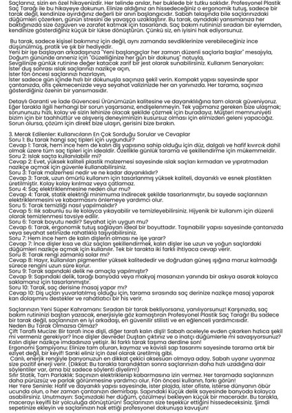 Saç Tarağı: Ergonomik, Dayanıklı ve Şekillendirici 722415 fiyatları