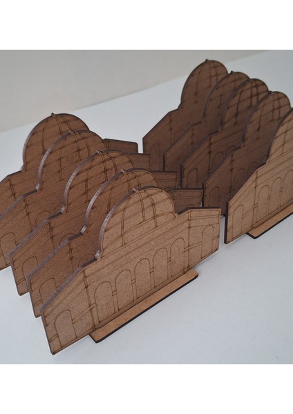 10 Mescidi Aksa Cami Maket Ahşap Boyama Dini Aktivite Okul Kurs Etkinlik Hobi Seti fırsatları