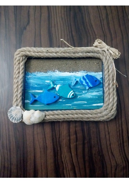 Dekoratif Obje Çerçeve Duvar Süsü Hediyelik Pano