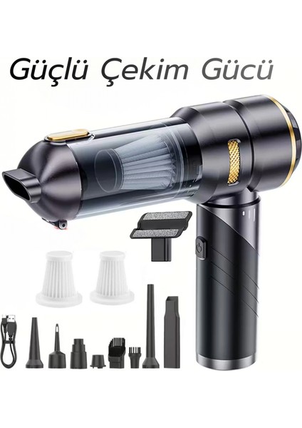 ST-6693APLUS 20000 Pa Şarjlı Kablosuz El Süpürgesi | Fırçasız Motorlu Araç Süpürgesi fiyatları