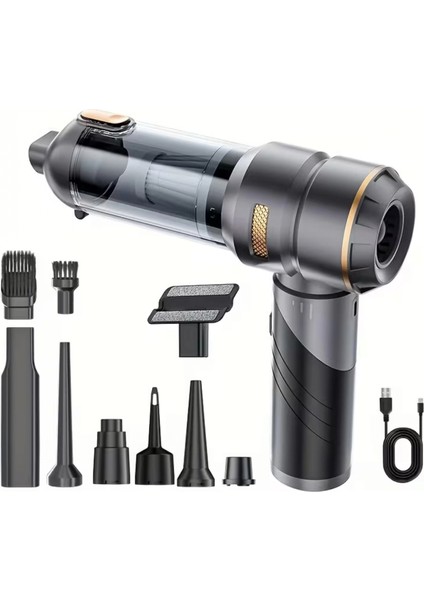 ST-6693APLUS 20000 Pa Şarjlı Kablosuz El Süpürgesi | Fırçasız Motorlu Araç Süpürgesi indirimleri