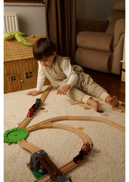 Baby Home Heritage Sand 1.0 TOG Bebek Uyku Tulumu OEKO-TEX Sertifikalı %100 Pamuk fırsatları