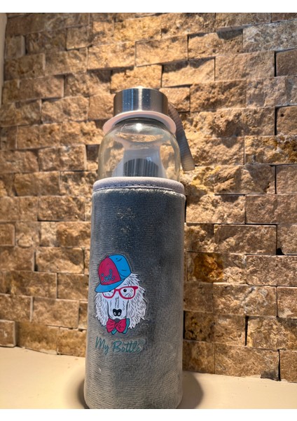 Cam Suluk Figürlü Renkli Peluş Matara Suluk My Bottle 500 ml Sağlıklı fiyatları