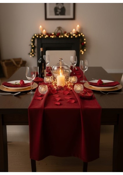 Kadife Dokulu Kırmızı Dertsiz Runner(yılbaşı özel) fiyatları