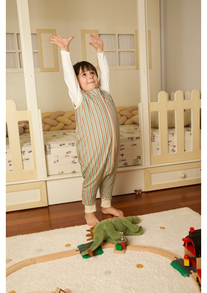 Baby Home Retro Mint 0.5 TOG Bebek Uyku Tulumu OEKO-TEX Sertifikalı %100 Pamuk modelleri