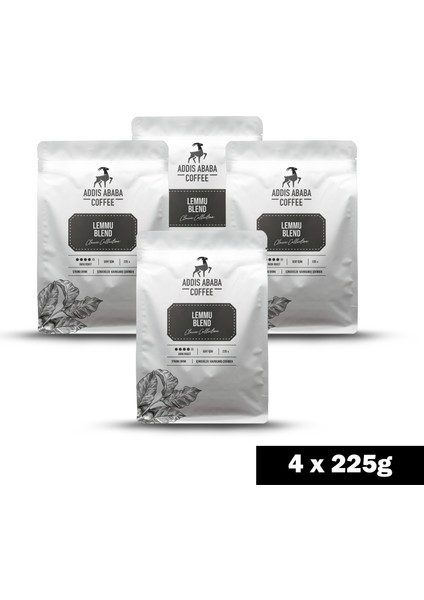 Lemmu Blend French Press Kahve 4 x 225 gr