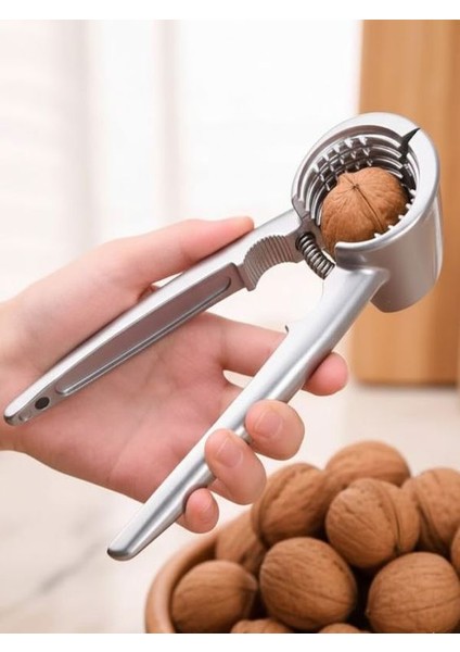 Profesyonel Lüks Metal Paslanmaz Çelik Sarımsak Ezici ve Ceviz Badem Fındık Kıracağı 2 Ürün modelleri