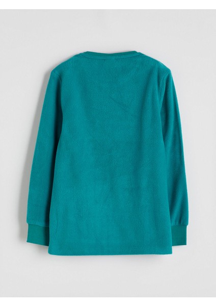 Bisiklet Yaka Polar Erkek Çocuk Pijama fırsatları