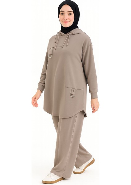 14386 Oversize Kapişonlu Takım