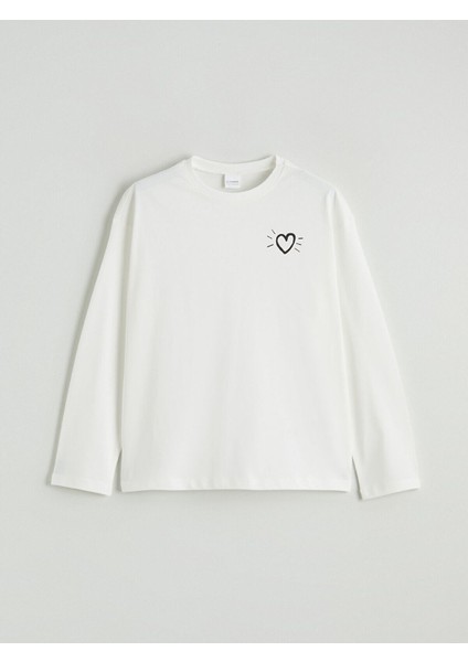 Yeni Sezon Bisiklet Yaka Baskılı Kız Çocuk Pijama Takımı fiyatları