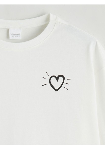 Yeni Sezon Bisiklet Yaka Baskılı Kız Çocuk Pijama Takımı modelleri