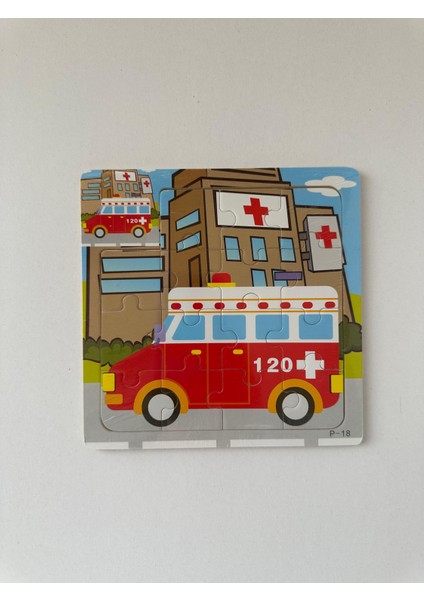 Mini Ahşap Puzzle Seti | Çocuklar Için Eğitici Basit Yapboz fiyatları