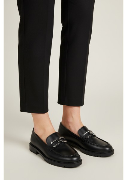 Uzero Loafer Kadın Ayakkabı Kare Tokalı Casual Ayakkabı fiyatları