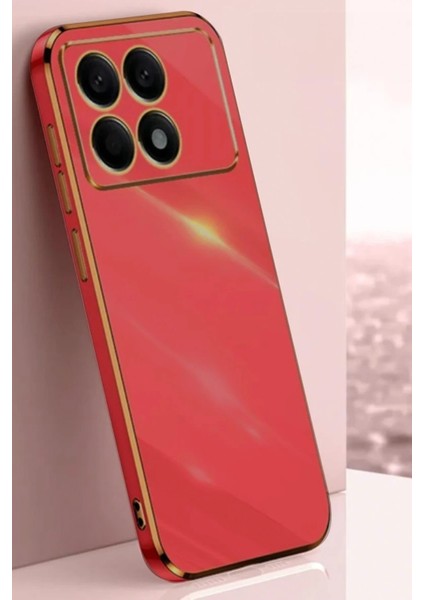 MYT09 Xiaomi Poco X6 Pro Kılıf Volet Silikon - Kırmızı fiyatları