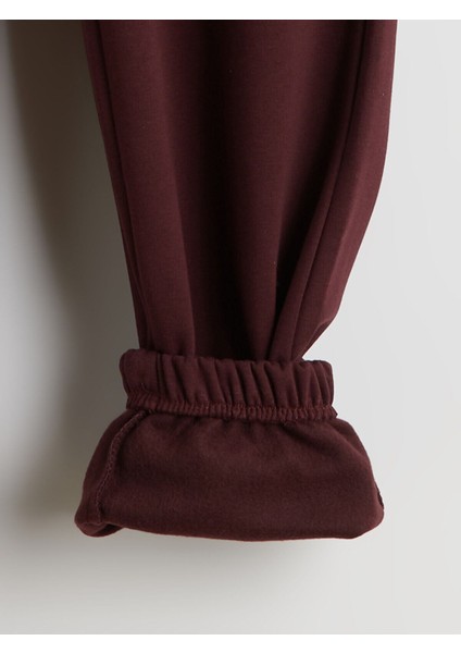 Peak Yeni Sezon Büyük Beden Rahat Kalıp Erkek Kalın Eşofman Altı