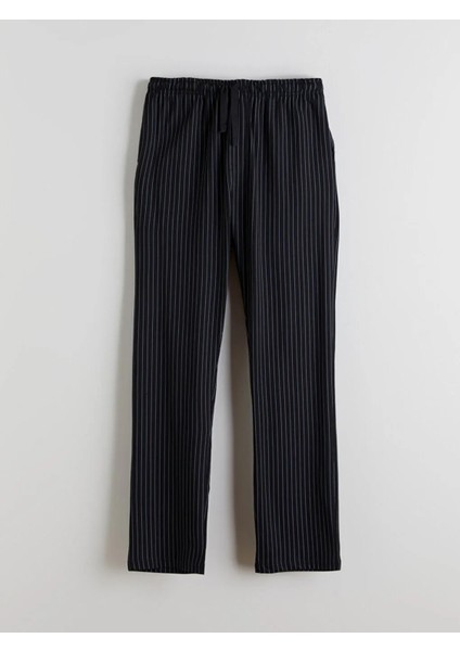 Standart Kalıp Çizgili Erkek Pijama Altı fiyatları