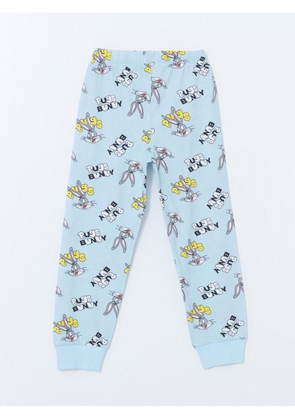 Artı Yeni Sezon Bugs Bunny Baskılı Erkek Çocuk Pijama Takım