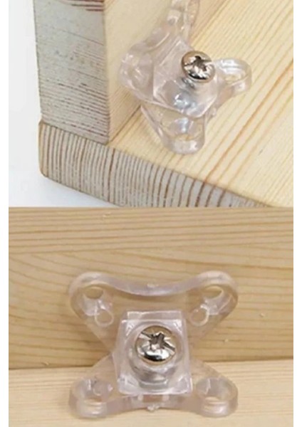 Açılı Şeffaf Bağlantı Aparatı – Masa ve Dolap Birleştirme Çektirme | Güçlü ve Görünmez Bağlantı fiyatları