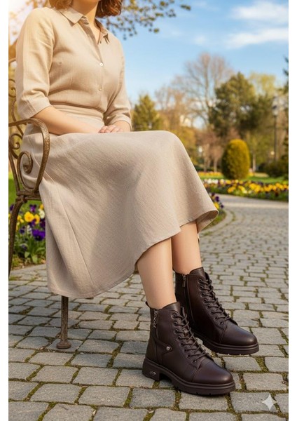 1180 Rahat Sıcak Astar Kaymaz Taban Yumuşak Hakiki Deri Kadın Bot fiyatları