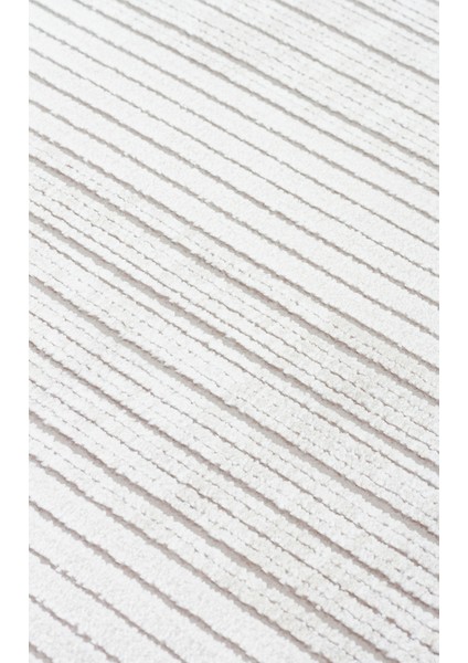 Kotor 13 Cream Blue Sık Dokuma Bambu ile Üretilen Modern ve Sade Salon, Oturma Odası Halısı fırsatları