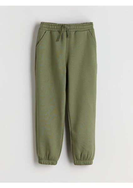 Özmarka Yeni Sezon Beli Lastikli Basic Kalın Erkek Çocuk Jogger Eşofman Altı