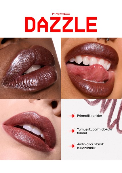 Dazzlelip Crayon Işıltılı Dudak Kalemi - Cosmic Plum fiyatları