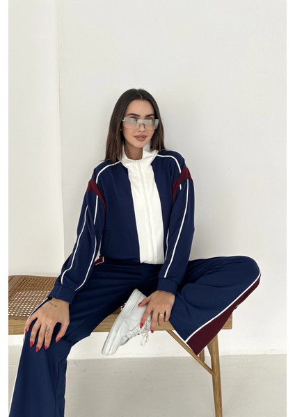 Garnili Fermuarlı Modal Takım modelleri