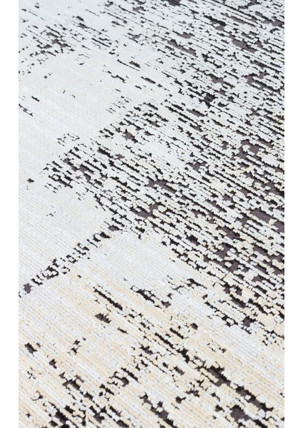 Kotor 12 Grey Gold Sık Dokuma Bambu ile Üretilen Modern ve Sade Salon, Oturma Odası Halısı fırsatları