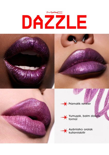 Dazzlelip Crayon Işıltılı Dudak Kalemi - Lunar Violet fiyatları