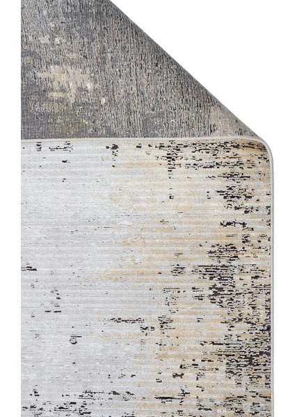 Kotor 12 Grey Gold Sık Dokuma Bambu ile Üretilen Modern ve Sade Salon, Oturma Odası Halısı fiyatları