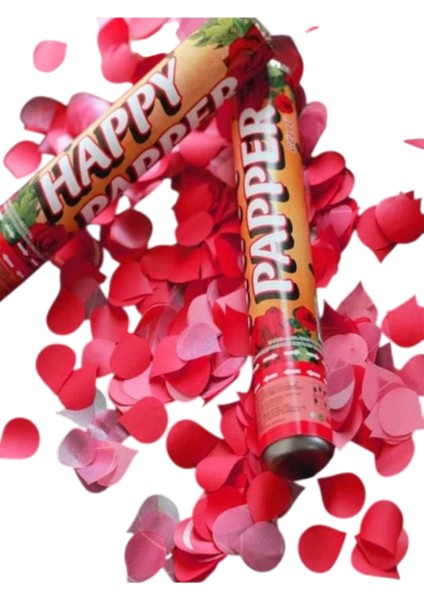 Parti Konfeti Gül Şekilli