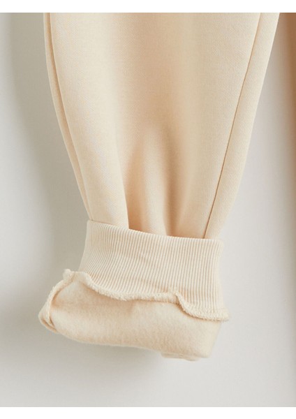 Vizyon Yeni Sezon Beli Lastikli Kız Çocuk Kalın Jogger Eşofman Altı modelleri