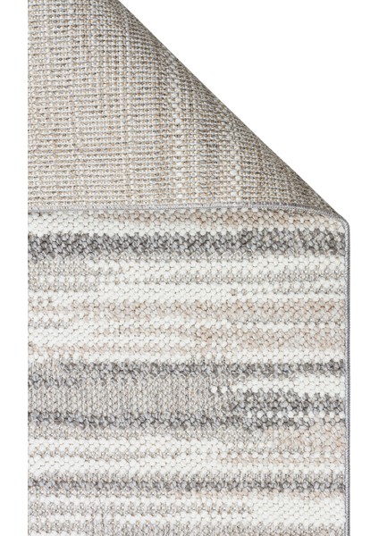 Ohrid 01 Grey White Bukle Dokuma Yapısında Hav Toz Vermeyen Yumuşak Koridor, Salon, Mutfak Halısı fiyatları